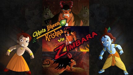Chhota Bheem Krishna vs Zimbara on Pogo Tamil - past program