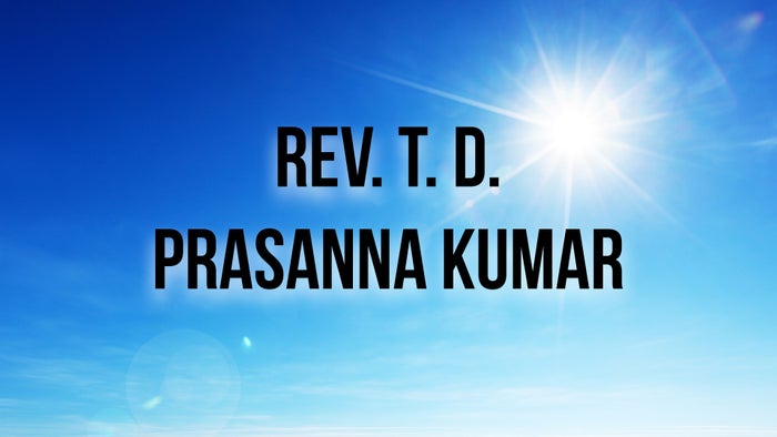 Rev. T. D. Prasanna Kumar on JioTV