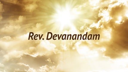Rev. Devanandam on Aradhana TV - past program