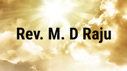 Rev. M. D Raju on Aradhana TV - past program