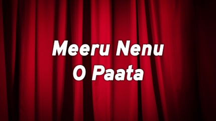 Meeru Nenu O Paata on ETV Cinema - past program
