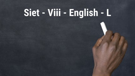 Siet - Viii - English - L on T SAT Vidya - past program