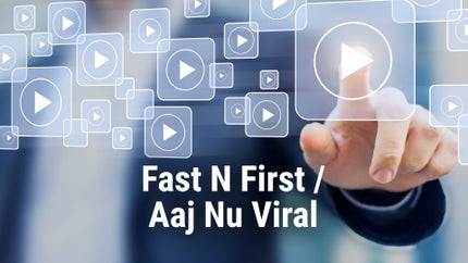 Fast N First / Aaj Nu Viral on Gujarat 1st 24x7 - past program