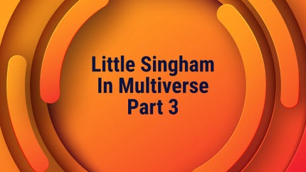 Little Singham In Multiverse Part 3 on Pogo Hindi - past program