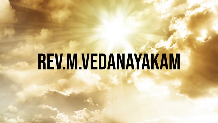 Rev.M.Vedanayakam on JioTV