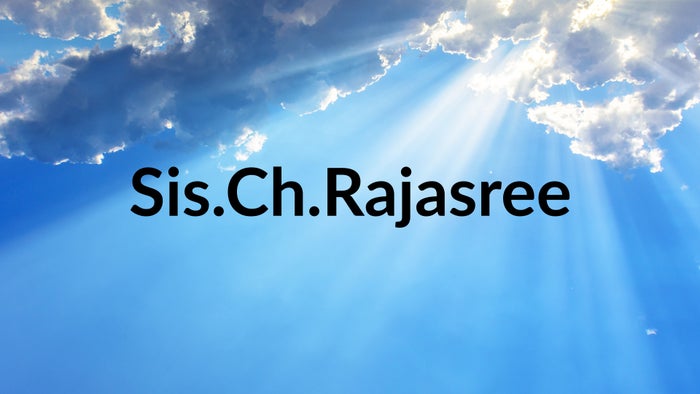 Sis.Ch.Rajasree on JioTV