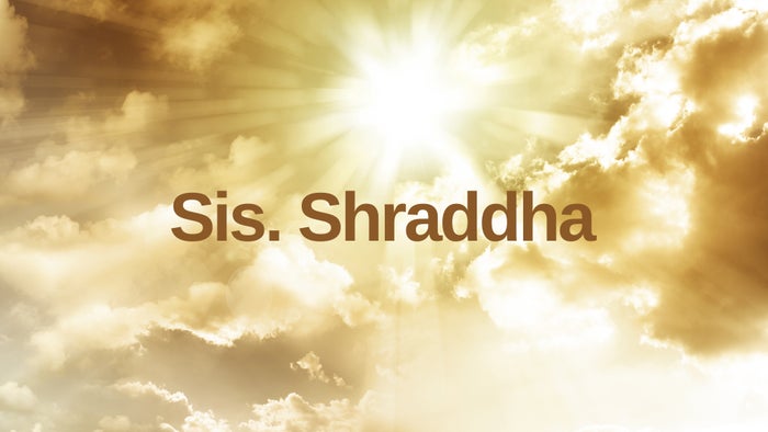 Sis. Shraddha on JioTV