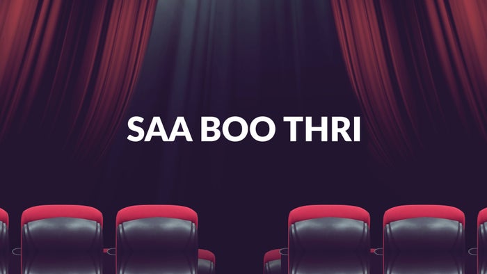 Saa Boo Thri on JioTV