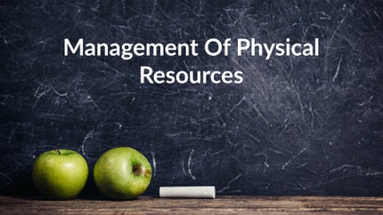 Management Of Physical Resources on DD Gyandarshan - past program