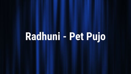 Radhuni - Pet Pujo Episode 3720 on Aakash Aath - past program