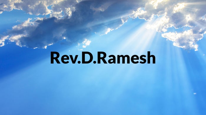 Rev.D.Ramesh on JioTV