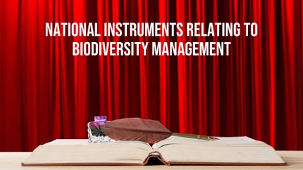 National Instruments Relating To Biodiversity Management on DD Gyandarshan - past program