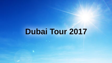 Dubai Tour 2017 on Dada Bhagwan Foundation - past program