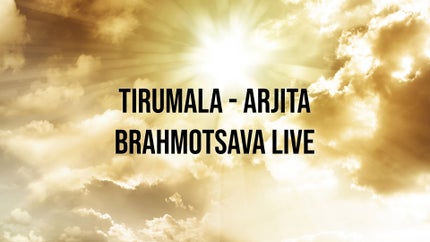 Tirumala - Arjita Brahmotsava Live on SVBC4 - past program