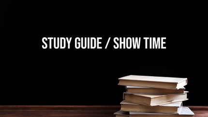 Study Guide / Show Time on T News - past program