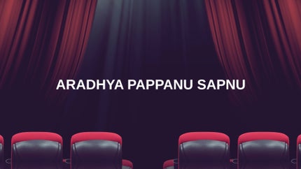Aradhya Pappanu Sapnu Episode 32 on DD Girnar - past program
