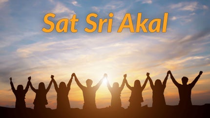 Sat Sri Akal on Living India News - past program