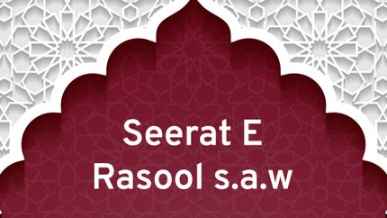 Seerat E Rasool s.a.w on Tehzeeb TV - past program