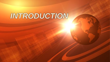 Introduction on France 24 - past program