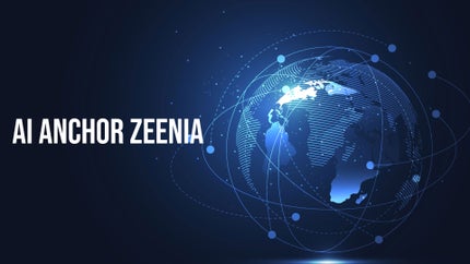 AI Anchor Zeenia on Zee Bharat - past program