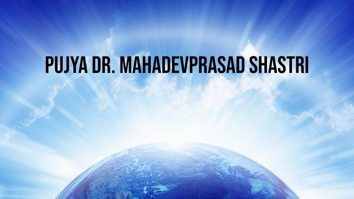 Pujya Dr. Mahadevprasad Shastri on JioTV