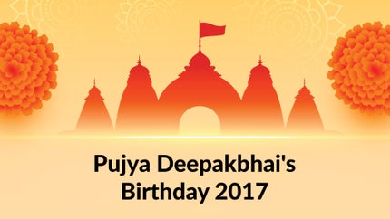 Pujya Deepakbhai's Birthday 2017 on Dada Bhagwan Foundation Gujarati - past program