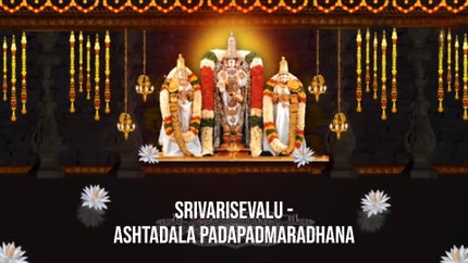 Srivarisevalu - Ashtadala padapadmaradhana on SVBC4 - past program