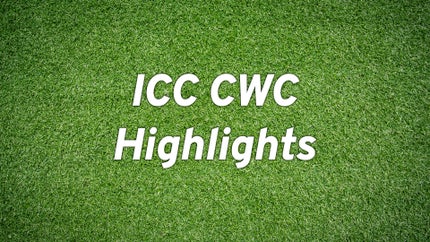ICC CWC Highlights on Star Sports Khel - past program