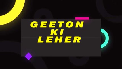 Geeton Ki Leher on DD North East - past program