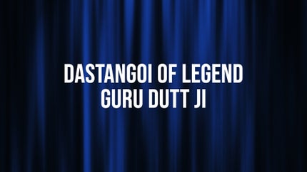 Dastangoi of Legend Guru Dutt Ji on DD bharati - past program