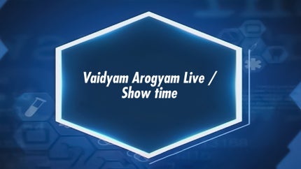 Vaidyam Arogyam Live / Show time on T News - past program