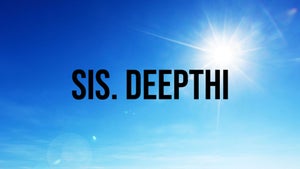 Sis. Deepthi on Aradhana TV - live program