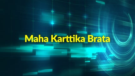 Maha Karttika Brata on Kalinga TV - past program