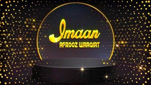 Iman Afrooz Waqiat on Mercy TV - future program