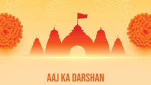 Aaj Ka Darshan on Bhakti Sagar TV - live program