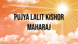 Pujya Lalit Kishor Maharaj on Lakshya TV - future program