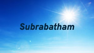 Suprabatham Episode 1 on Makkal TV - past program