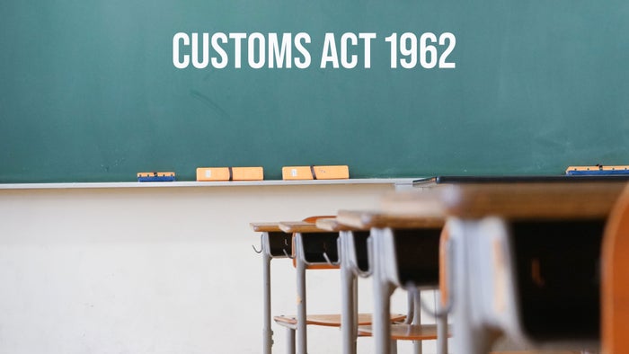 Customs Act 1962 on JioTV