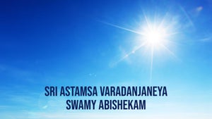Sri Astamsa Varadanjaneya Swamy Abishekam on ETV Life - past program