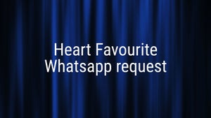 Heart Favourite Whatsapp request on Public Music - future program