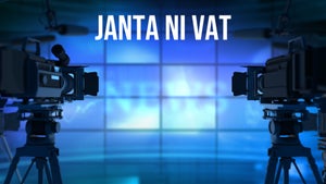 Janta Ni Vat on Zee 24 Kalak - live program
