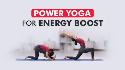 Power Yoga For Energy Boost on Yoga for Beginners - past program