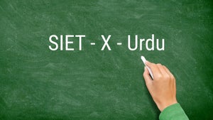 SIET - X - Urdu on T SAT Vidya - future program