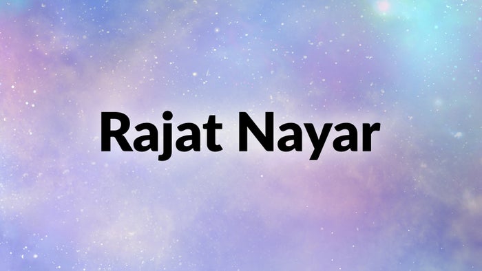 Rajat Nayar on JioTV