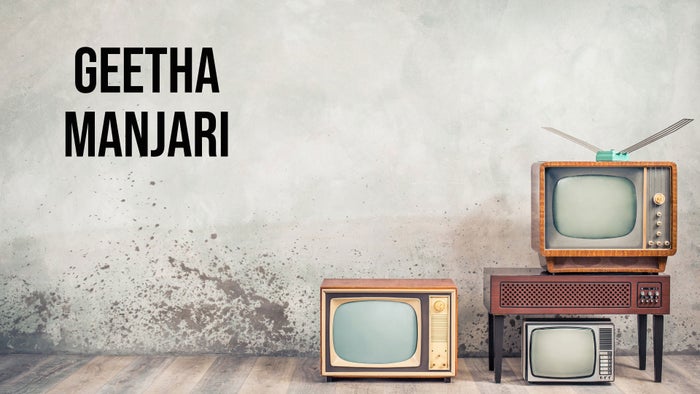 Geetha Manjari on JioTV