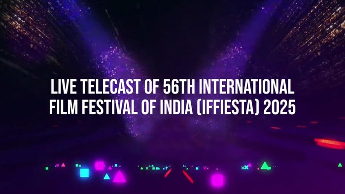 Live telecast of 56th International Film Festival of India (IFFIESTA) 2025 on JioTV