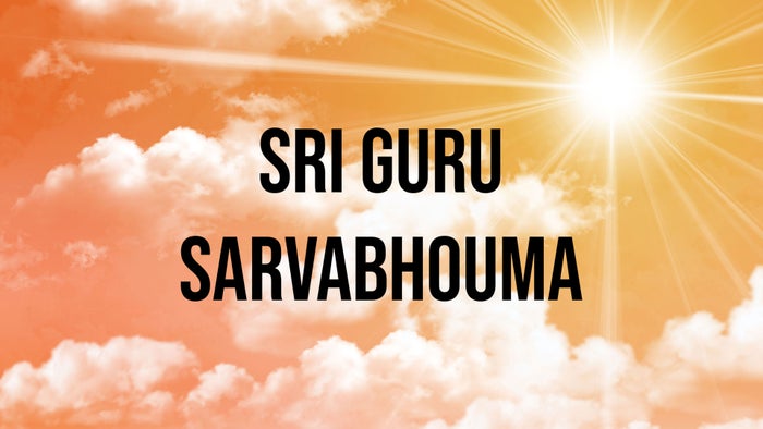 Sri Guru Sarvabhouma on JioTV