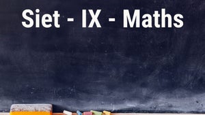 Siet - IX - Maths on T SAT Vidya - live program