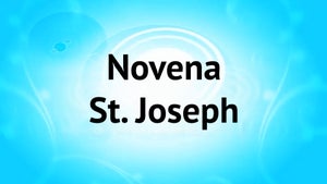 Novena St. Joseph on Shalom - future program