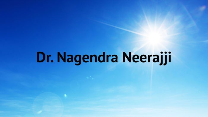 Dr. Nagendra Neerajji on JioTV